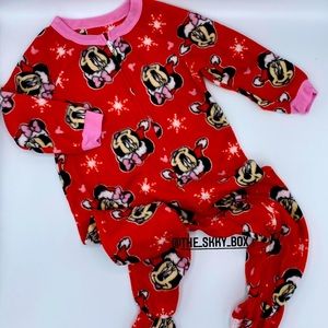 DISNEY MICKEY BABY FOOTED ONE PIECE